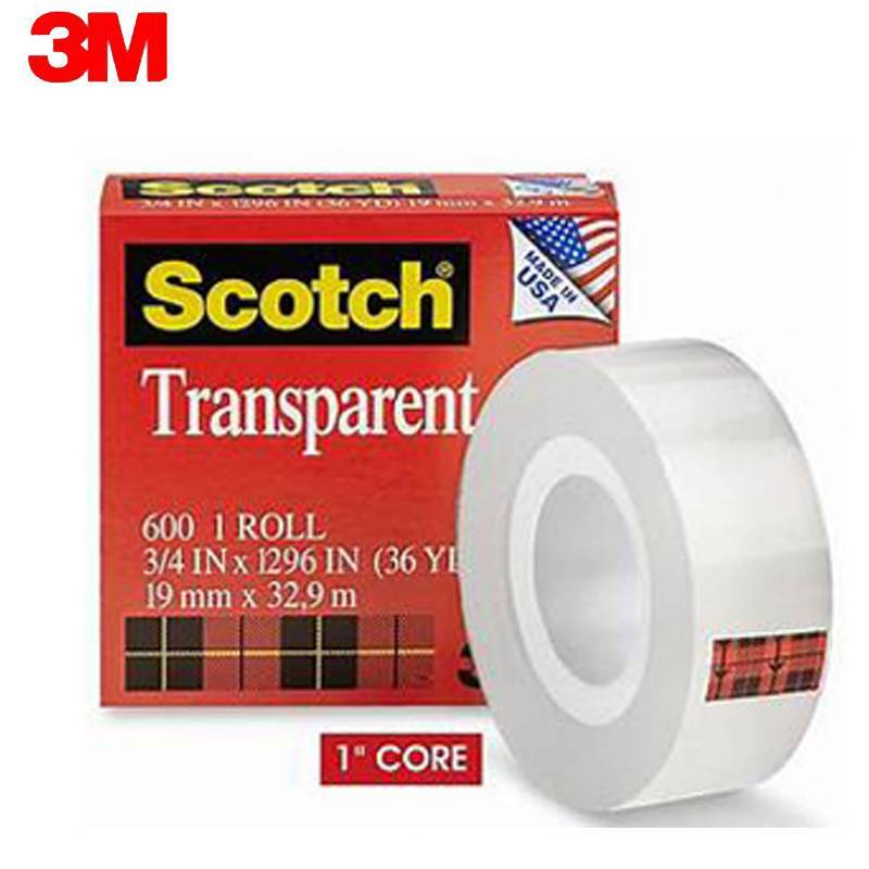 3m 600 Scotch Advanced Transparent Hundred Grid Test Tape 12.7/19mm Wide Portable Ink Test