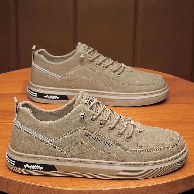 Spring Men's Shoes New breathable shoes men's Korean-style fashionable all-match non-slip wear-resistant sports casual shoes board shoes fashion shoes