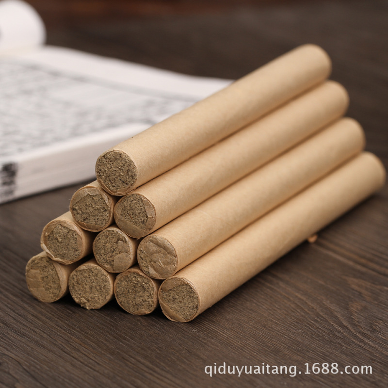 Picture of Qidu Royal Ai Tang Wholesale Qi Ai Rong Ai Strip Li Shizhen Handmade Qi Chun Ai Cao Xuan Paper Ai Strip Ai Ye
