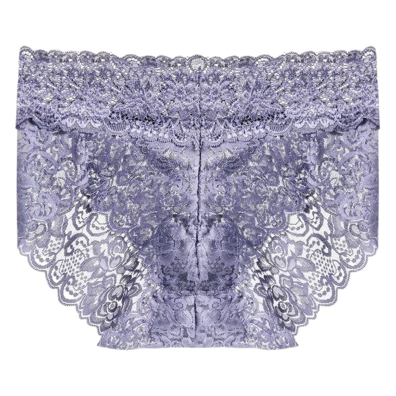 Men's Lace Briefs Sexy with Jj Set Sexy Temptation Transparent Seamless Transvestite Nightclub Full Lace Underwear