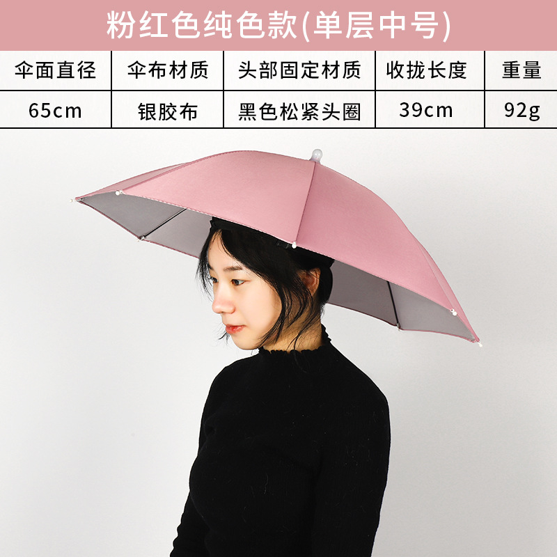 Picture of Large wholesale double-layer wind-resistant sturdy umbrella cap large folding dual-use sturdy sunshade umbrella custom advertising