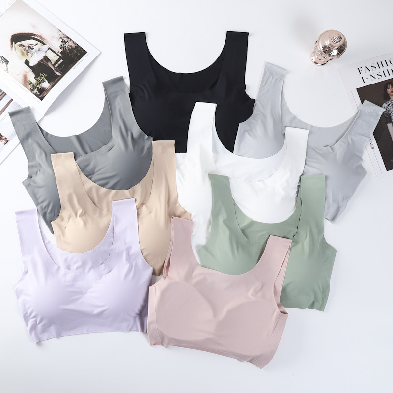 Picture of Shangpin Safe Generation Seamless Wireless One-Piece Ice Silk Push-Up Large Size Beautiful Back Sports Bra Underwear for Women