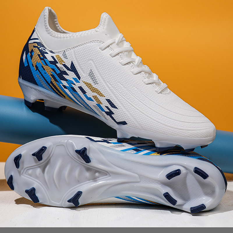 Cross-Border Export New Football Shoes Men's Broken Nails Ag Long Nails Student Youth Training Shoes Professional Competition Wholesale