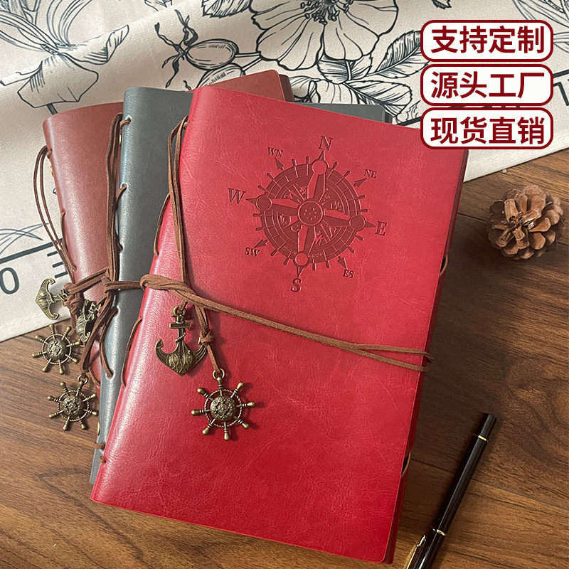 Picture of A6 loose-leaf strap hand account notebook enterprise customization A7 hand Account Office notebook private notebook logo customization