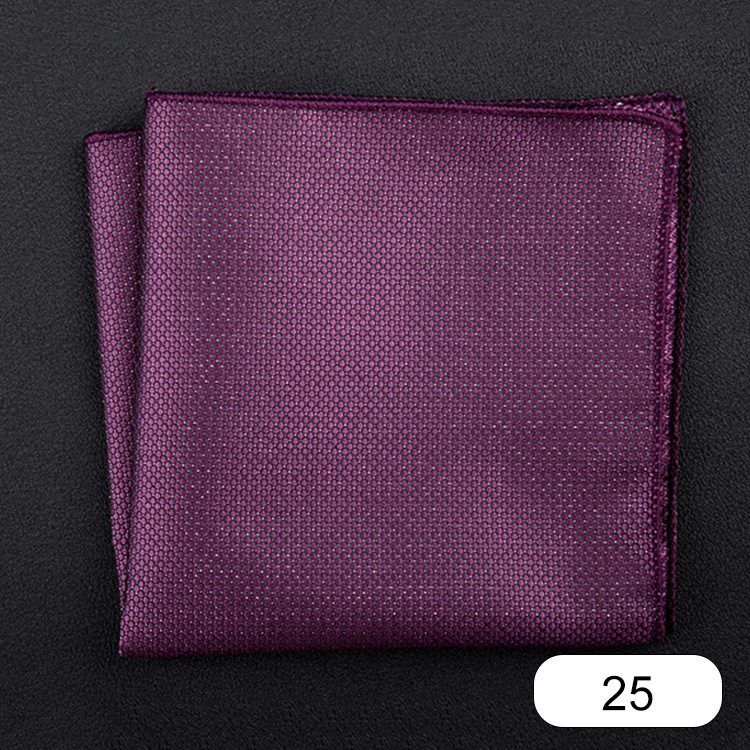 Picture of Men's suit small square scarf factory wholesale fashion polyester fashion accessories vintage embroidery pattern pocket towel men's clothing