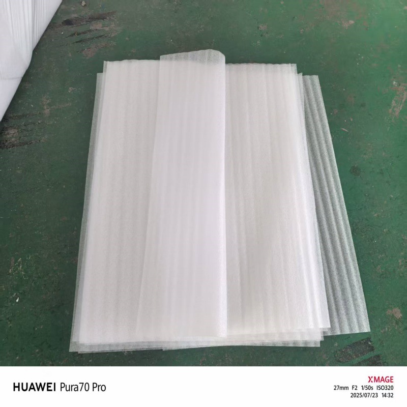 EPE pearl cotton sheet slice packaging material shockproof foam cotton sheet insulation material pearl cotton bag