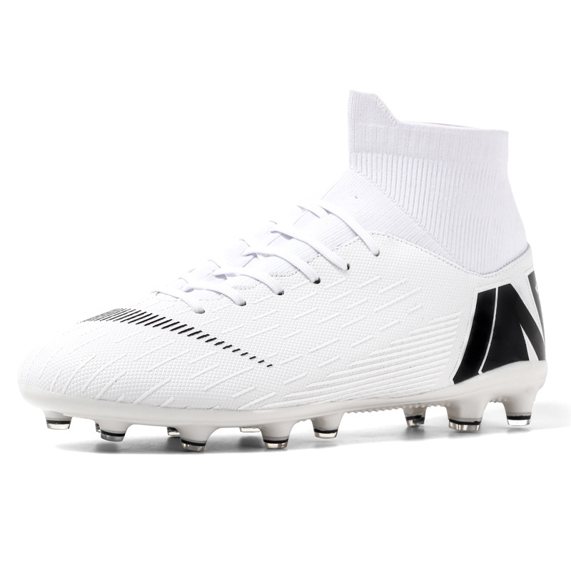 Picture of Cross Border Men's Breathable Professional Sports High Top Spike soccer shoes Adult Game soccer New soccer shoes