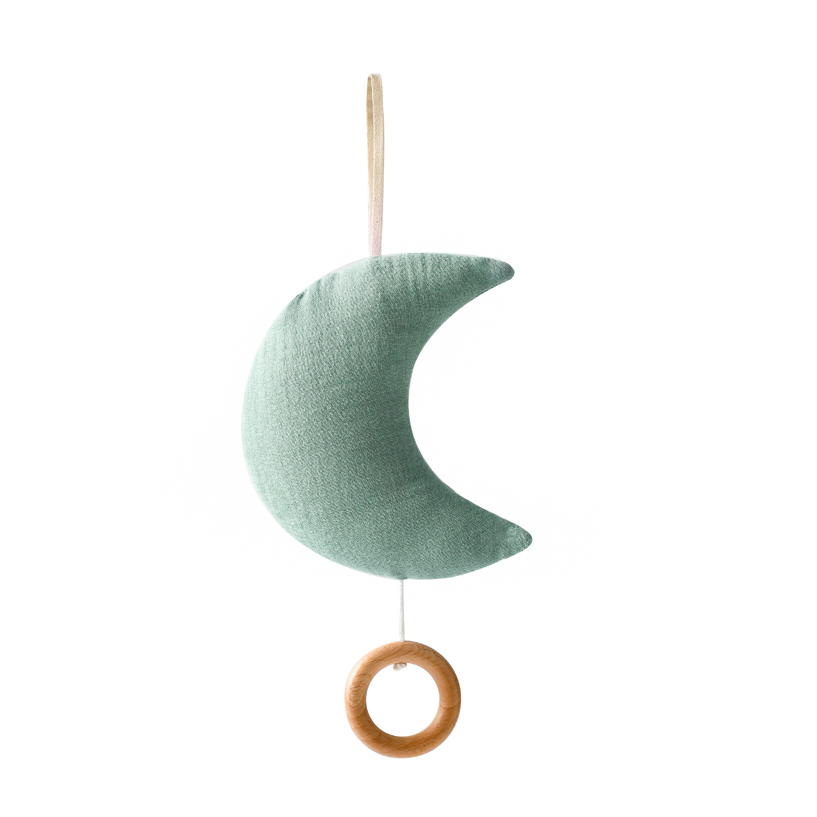 Picture of Amazon Simple Baby Bed Bell Wooden Bracket Mosquito Net Hanging Pole Bed Bell Accessories Newborn Comfort Bed Bell Bracket