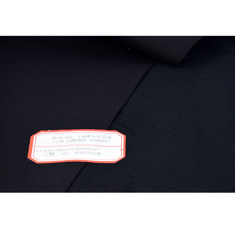 Cotton 11W Stretch Corduroy Spring Autumn Winter Cotton Coat Jacket Skirt Pants Coat Coat Windbreaker Shoes Bag Fabric