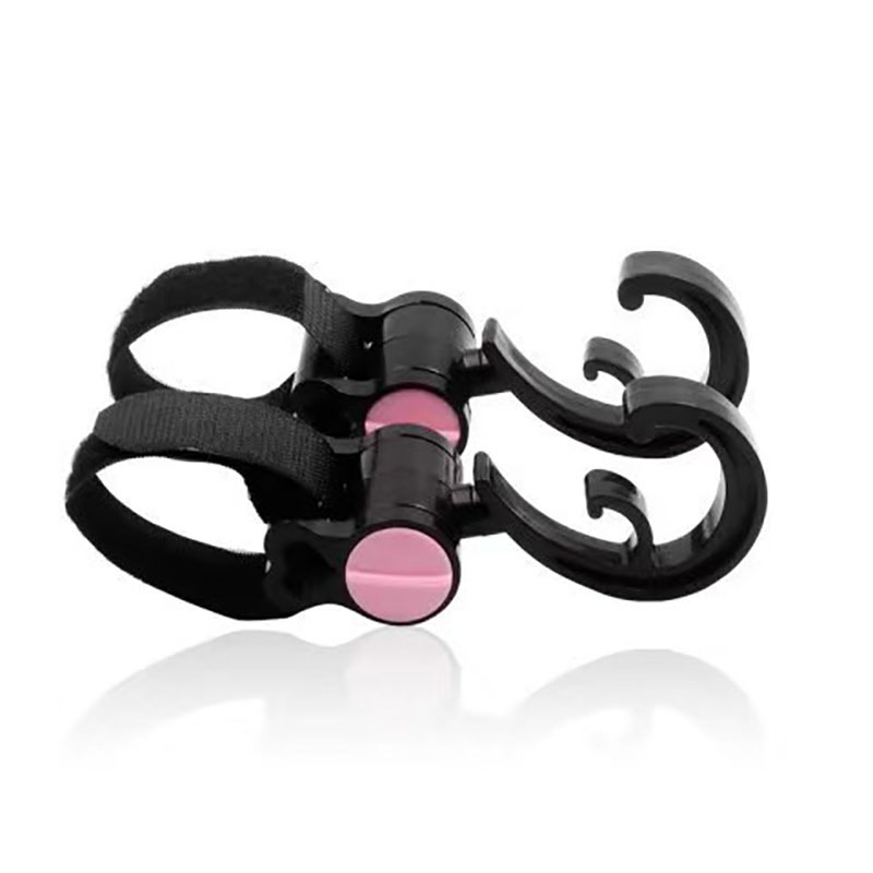 Picture of Stroller Hook Baby Stroller Velcro Hook 360 Degree Rotation Convenient Baby Stroller Hook Accessories