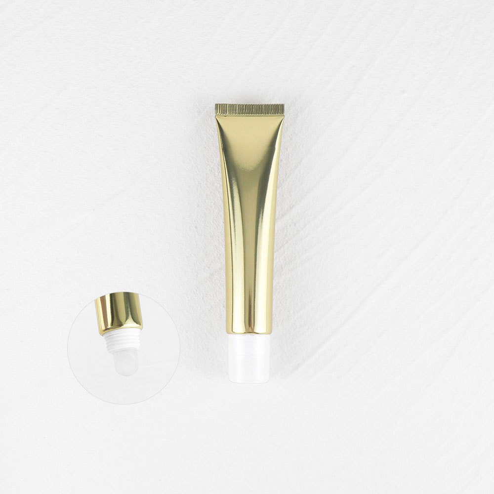 Picture of [Spot] 10g15g20g transparent white lipstick hose cosmetic hose packaging empty bottle lip gloss packaging
