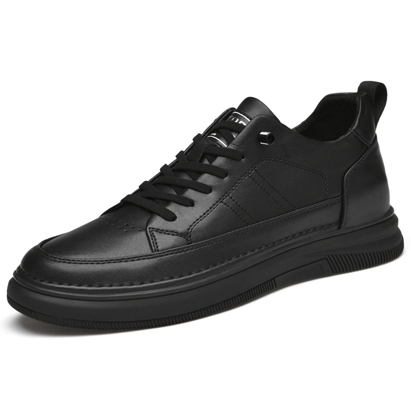 866 Men's Shoes Inner Heightening Board Shoes Platform Sole Sports Casual Shoes Spring Low-top Craft White Shoes Trendy Shoes