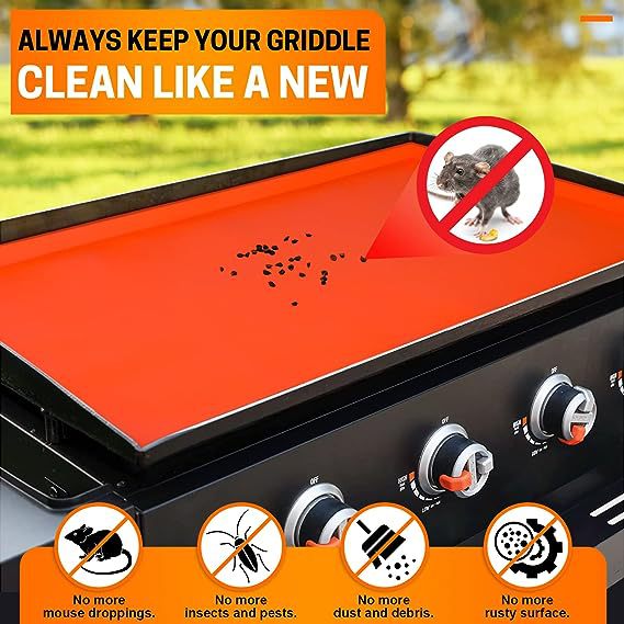 Picture of Cross-border dedicated to barbecue oven silicone oven mat baking tray protection mat outdoor camping high temperature resistant silicone barbecue mat