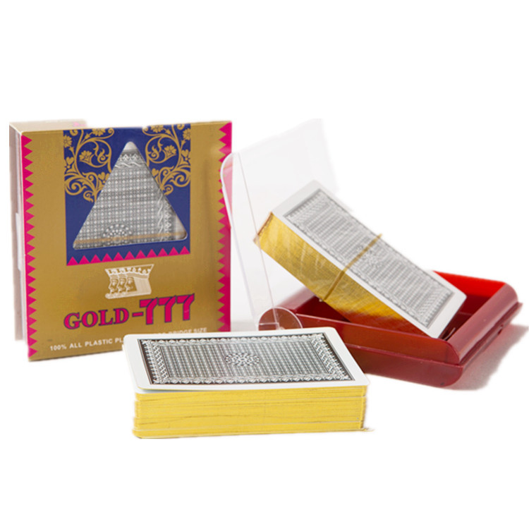 Picture of Southeast Asia Phnom Penh 111/555/888 Plastic Poker PVC Waterproof Table Game Foreign Trade Poker Card Wholesale