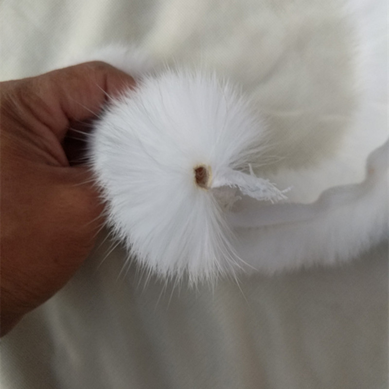 Picture of Wholesale rabbit wool strip 5cm fur hat strip DIY Tang suit Cape pet clothing fur strip wool strip wool edge