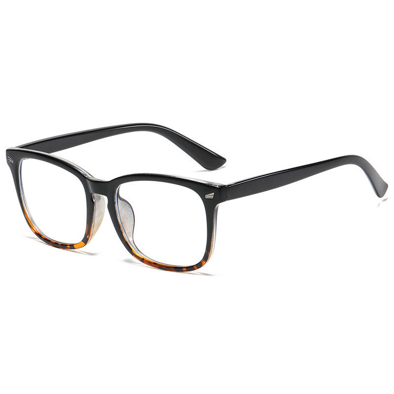 Picture of Jite 5010 Flat Simple Square Glasses Frame Full Frame Glasses Rivet Anti-Blue Light Glasses