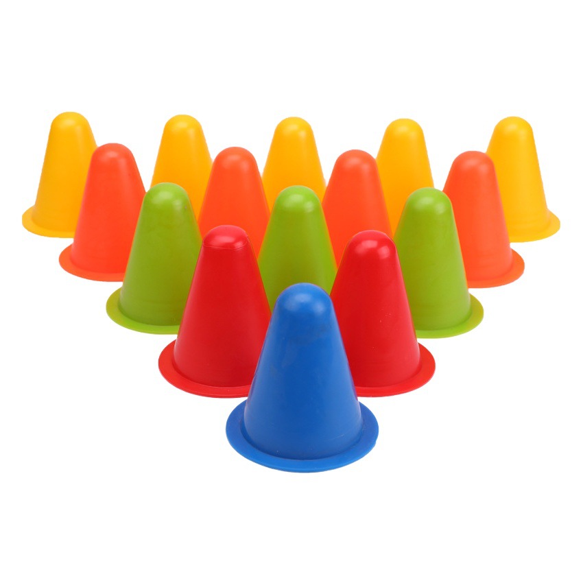 Round Head roller skating roadblock skating roller skating pile 8cm training obstacle vitality board foot standard roadblock cone practice pile