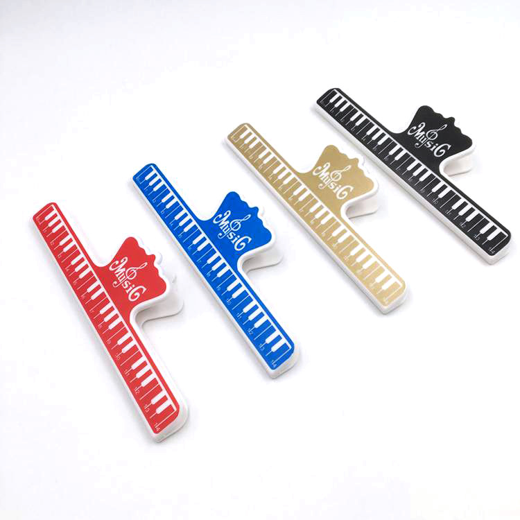 Picture of Neutral Large Music Score Clip Piano Violin Guitar Playing Music Stand Fixed Clip Multi-Color Musical Instrument Accessories