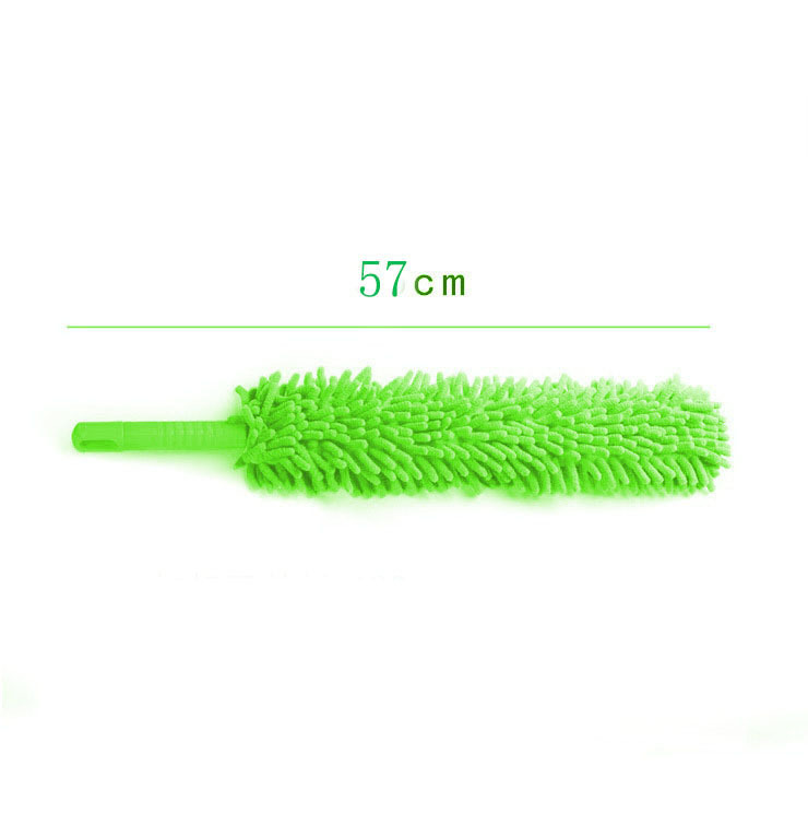 Picture of Chenille double-sided flexible retractable household electrostatic duster desktop household cleaning feather duster wholesale