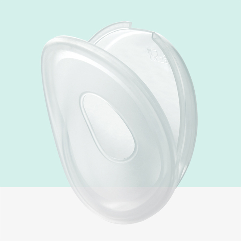 Picture of Manual breast milk silicone collector simple breast pump overflow milk leakage milk receiver silicone milk collector anti-overflow pad