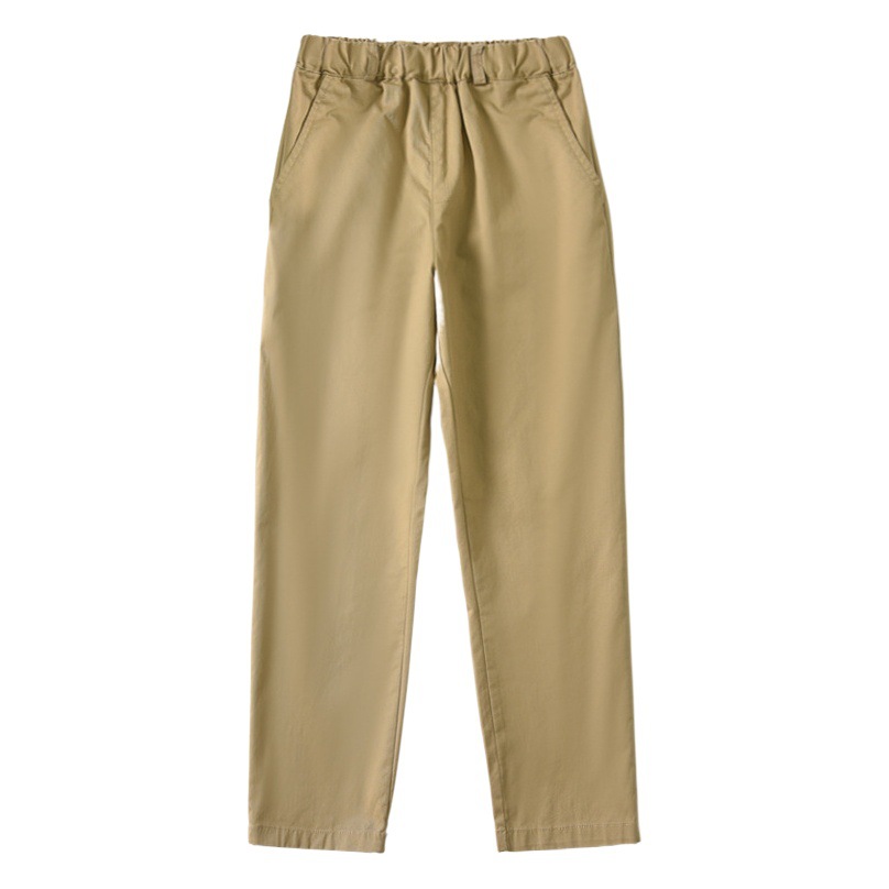 Boys' khaki School Uniform Pants Summer Thin Pure Cotton Trousers Children's Anti-mosquito Pants Primary School Students' navy blue School Pants