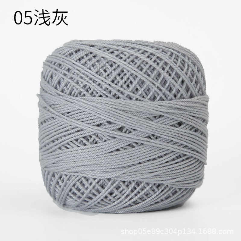 Picture of Color picking No. 3 lace thread wayuu hand-woven bag diy crochet summer cotton fine wool ball