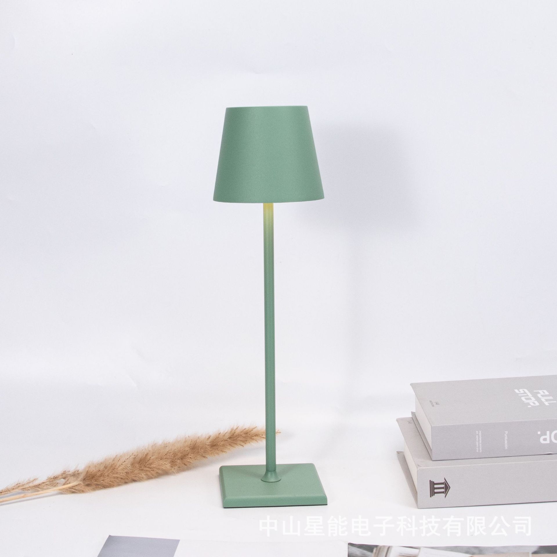 Picture of Nordic Cross-border Decorative Table Lamp Restaurant Cafe Bar Atmosphere Table Lamp Bedroom Bedside Rechargeable Table Lamp Nightlight