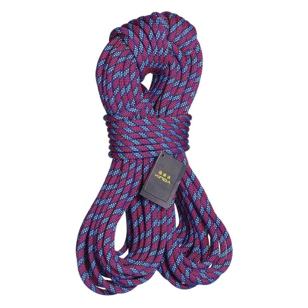 Xinda Outdoor Power Rope Climbing Rope Climbing Rope Safety Rope High Altitude Anti-falling Insurance Rope Equipment