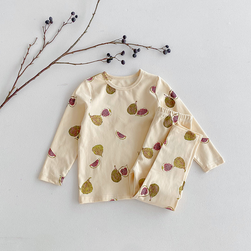 Picture of Children's Pajamas, Baby Autumn Clothes and Long Trousers, Kidsren's Home Clothes, Category a Pure Cotton Pajamas for Boys and Girls, Boys' Home Clothes