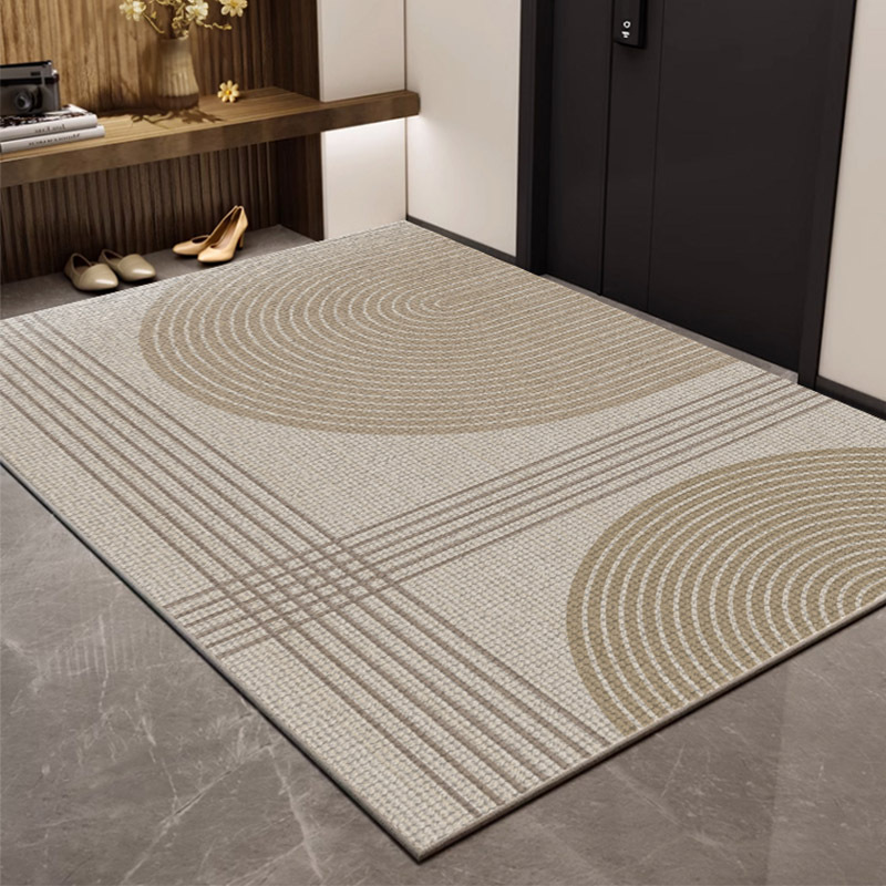Picture of Entrance Floor Mat Entrance Door Entrance Floor Mat Home Non-Slip Soil Rubbing Carpet Light Luxury High-Level Dirty-Resistant Floor Mat