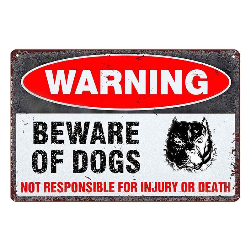 Picture of Cross-Border Hot-Selling Retro Warning Signs No Smoking American Iron Paintings Art Home Posters Decorative Paintings