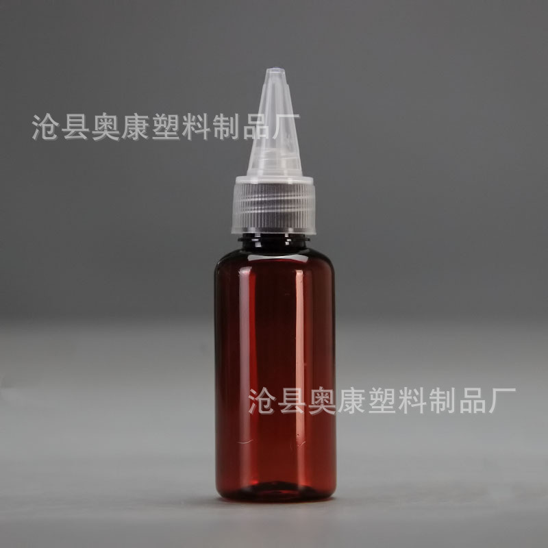 Picture of Spot thickened 10ml 20ml 30ml pointed nose bottle sand painting bottle PET plastic bottle ink bottle