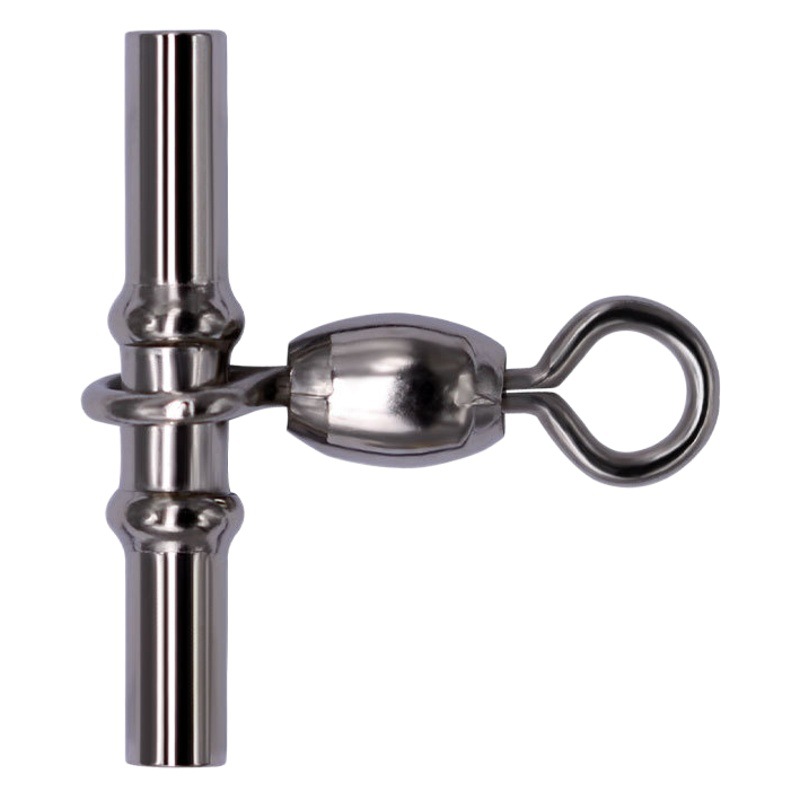 Fishing Supplies Bifurcated Ring Connector Hook Splitter Fishing Gear Small Accessories Wholesale Japanese Copper Pipe Bifurcated Swivel