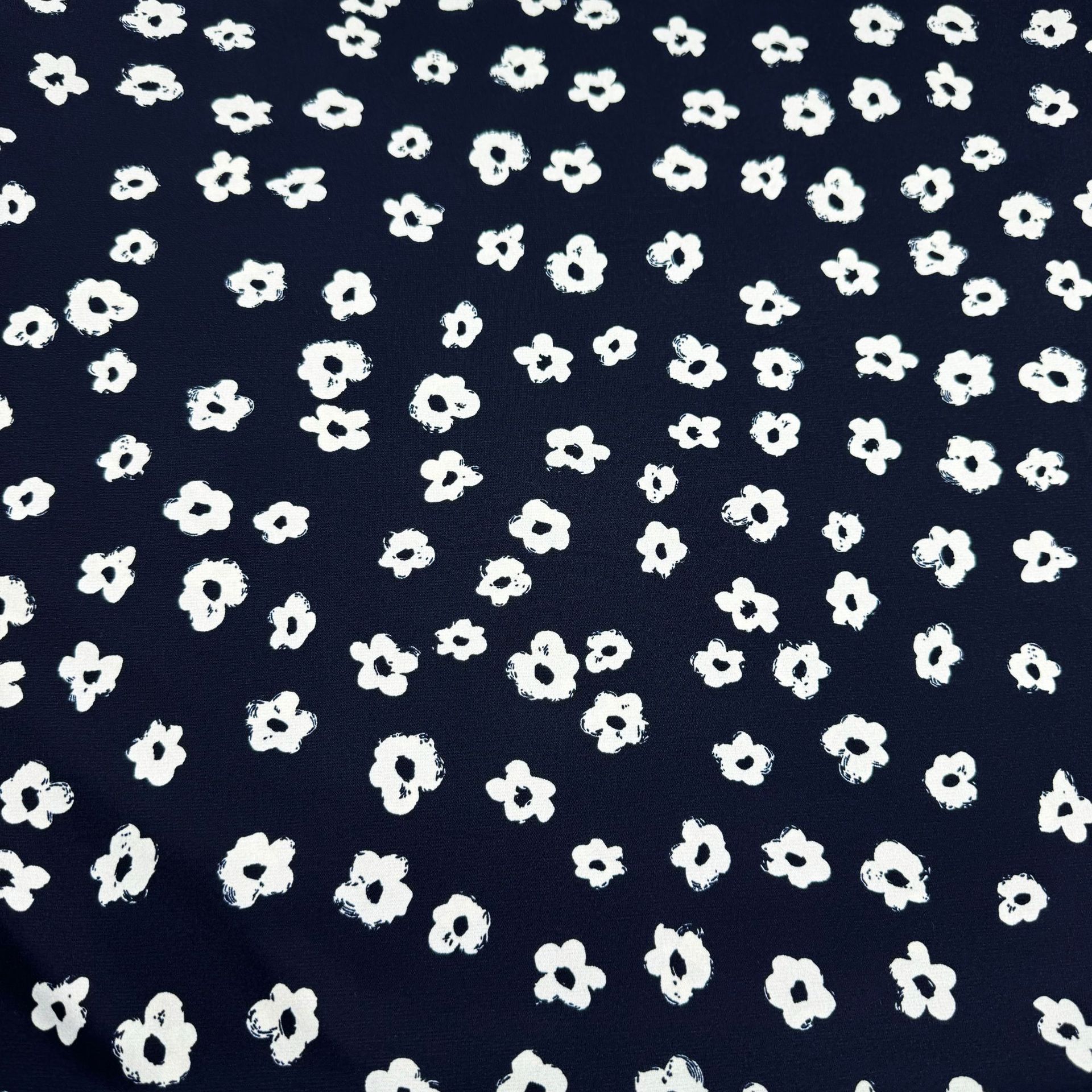 Picture of in stock Ribbed Plain Satin Small Floral Printed Fabric Women's Shirt dress Casual suit Anti-mosquito Pants Fabric
