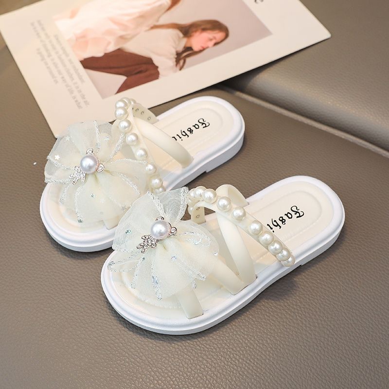 Picture of Girls Slippers Summer 2025 New Style Indoor and Outdoor Wear Non-Slip Soft Sole Wear-Resistant Cute Princess Style Slippers