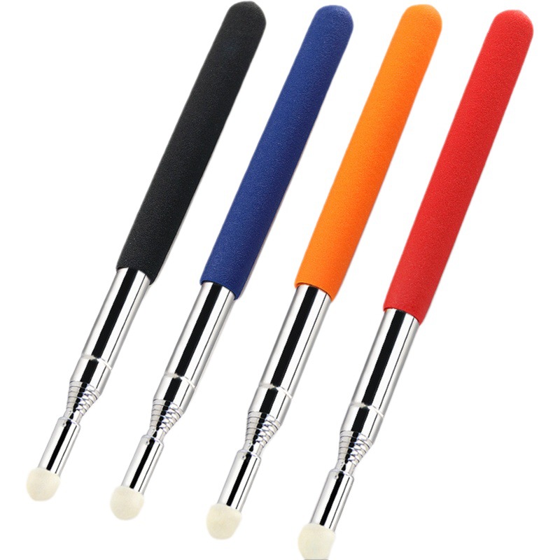 Finger Reading Stick 1m Telescopic Baton Touch Pointer Pen Digital Whiteboard Pen Teaching Rod Touch All-In-One Touch Screen Pen