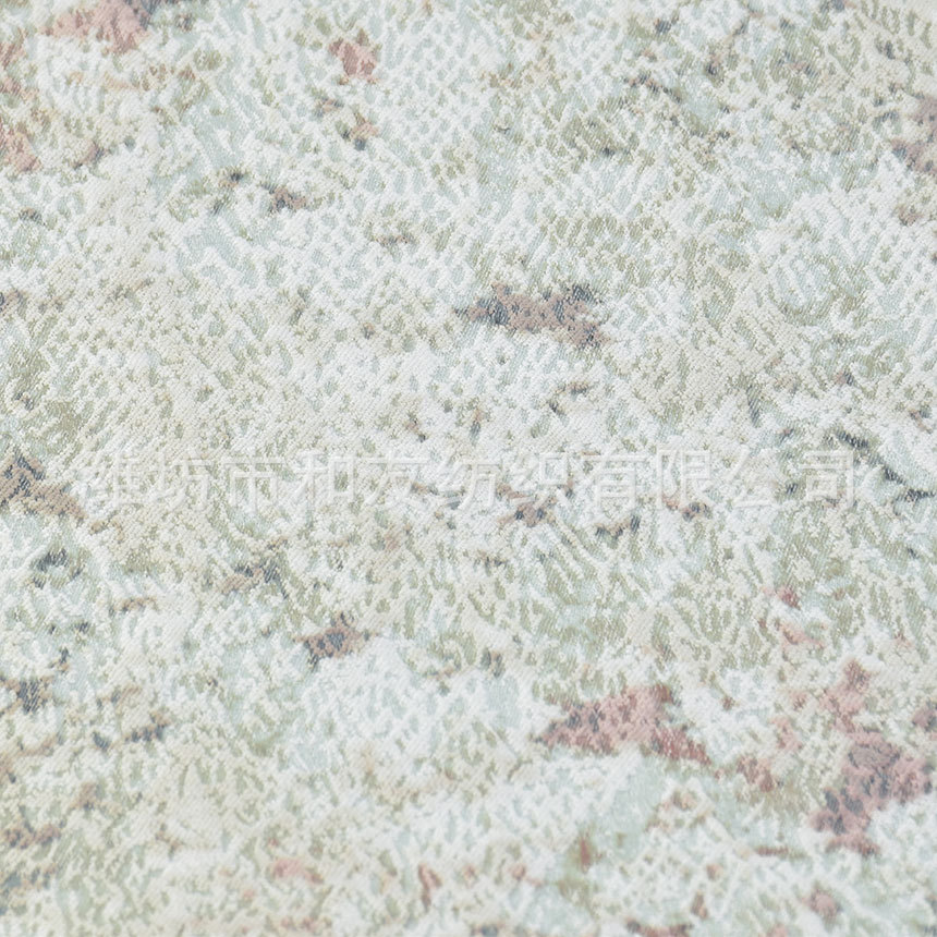 Picture of Woven jacquard fabric cotton polyester jacquard fabric CVC jacquard autumn and winter fashion women's fabric casual wear