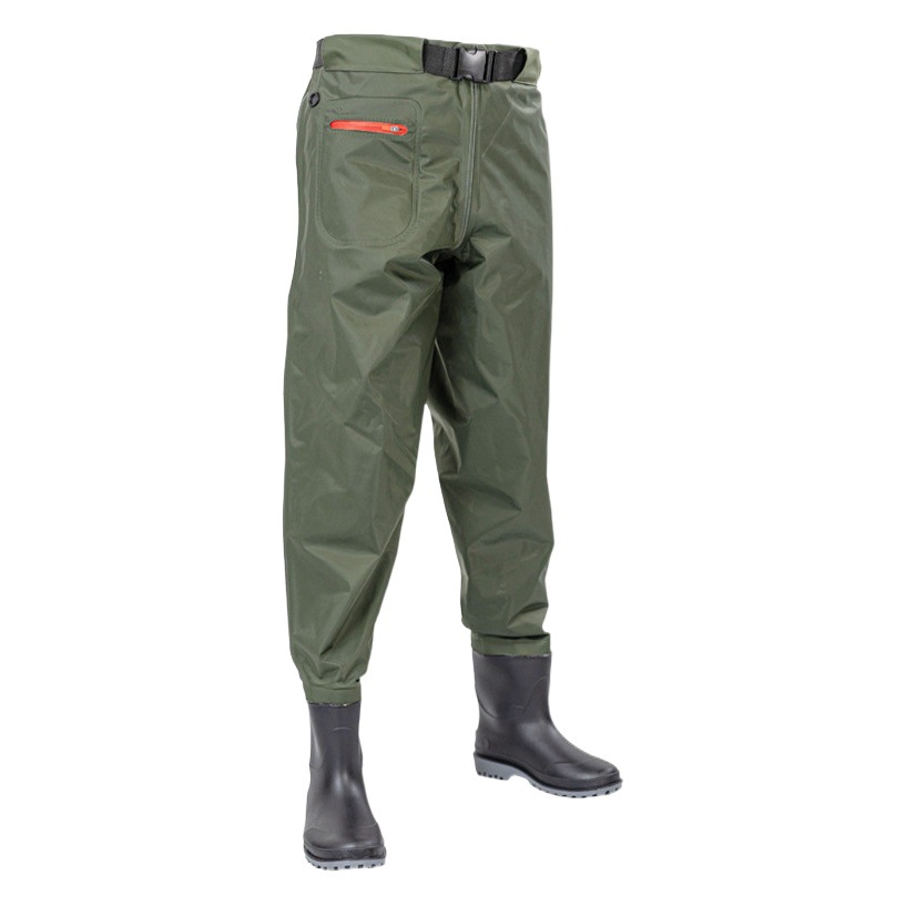 New waist-length nylon water pants, thickened half-body wading pants, fishing shorts, rain pants, fishing clothes