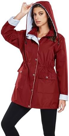 Picture of Cross-border selling Amazon foreign trade Europe and the United States wind outdoor sports assault clothing hooded rainproof long trench coat coat