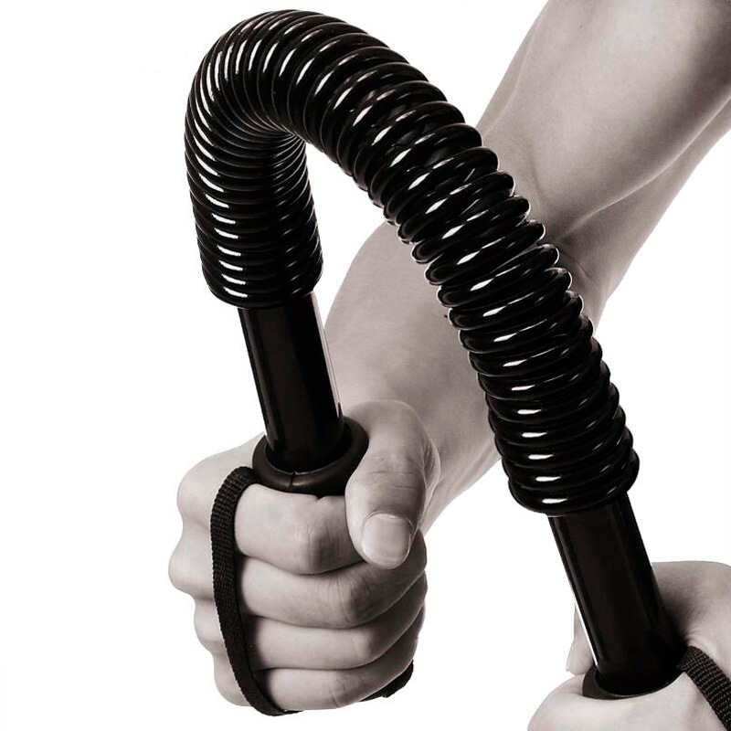 Picture of In-line Double Spring Arm Sporting Goods Abdominal Wheel Tension Spring Fitness Arm Fitness Equipment