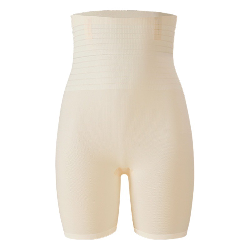 High Waist Abdominal Pants Strong Belly Suspension Traceless Hip-lifting Panties Women's Shaping Waist Safety Pants Thin Autumn