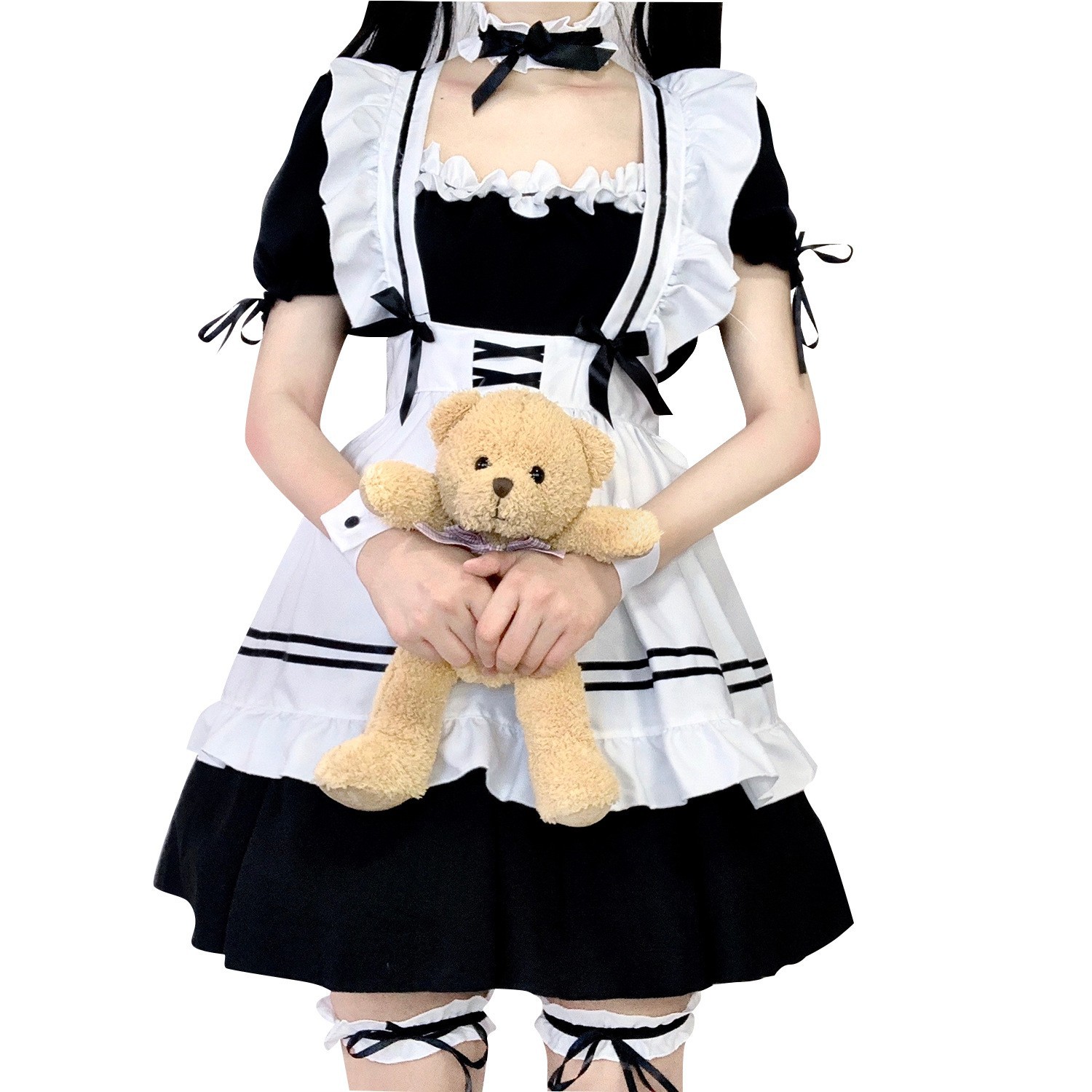Picture of S-4Xl Large Size Japanese Style Maid Costume Cosplay Maid Costume Anime Cosplay Lolita Lolita Women's Clothing