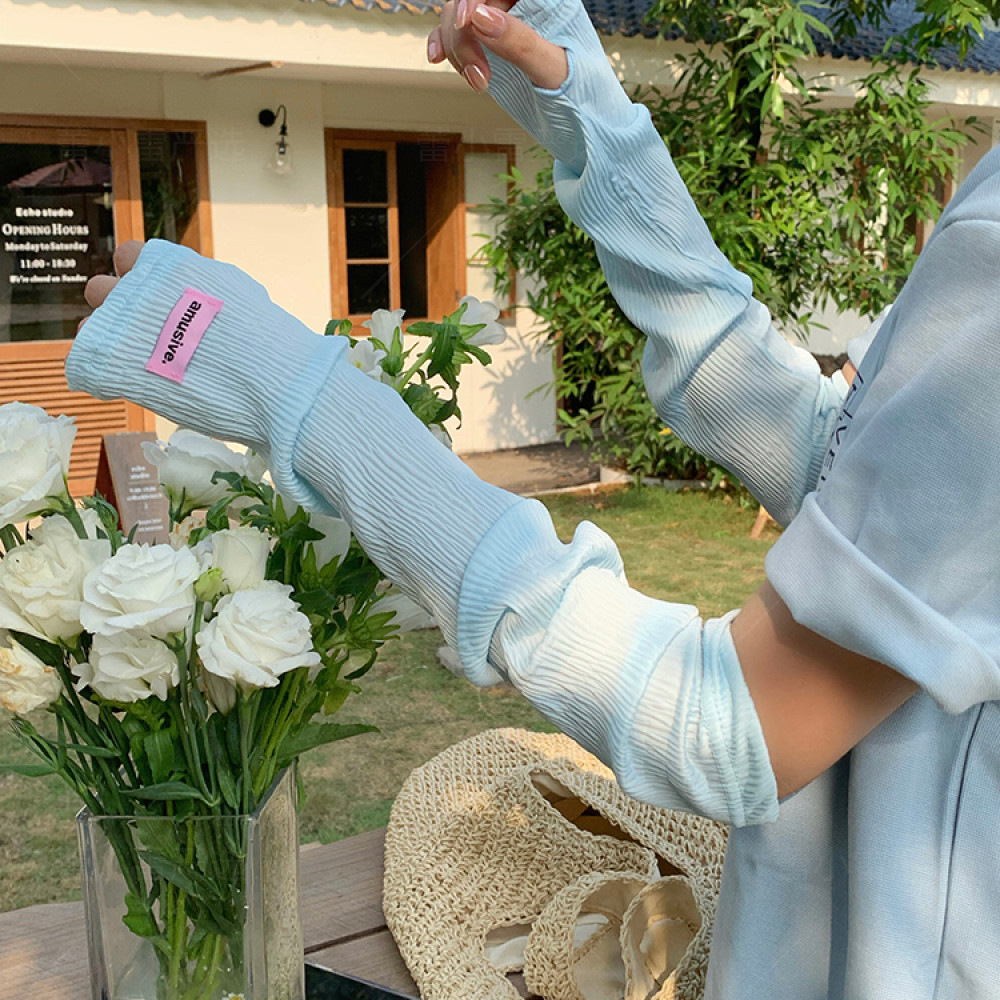 Travel Season Sun Protection Sleeves for Women Summer Loose Sleeves Outdoor Travel Ice Sleeves Anti-Uv Ice Sleeves Sun Protection Sleeves
