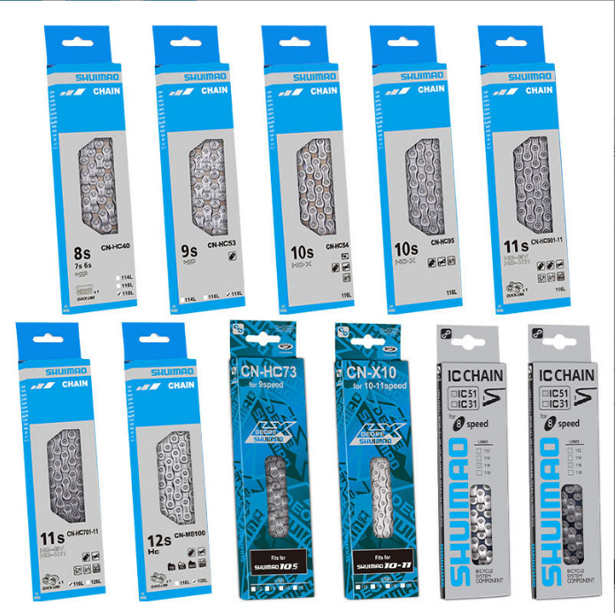 Simao Boxed 6-Speed 7-Speed 8-Speed Mountain Bike Chain Bicycle Chain 7-Speed 21-Speed 8-Speed 24-Speed Chain