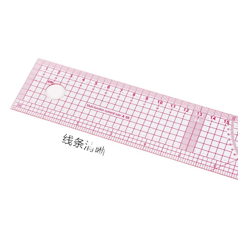 Clothing Pattern Grading Ruler Sewing Ruler 7-Piece Set Clothing Cutting Pattern Making Drawing Ruler Manufacturer Cross-Border Supply