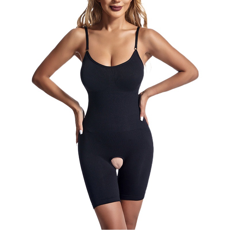 Cross-border New Large-size Women's Body Tights Abdomen-tucking Body-lifting Body-lifting Hip-lifting Chest-opening One-piece Body-shaping Clothing