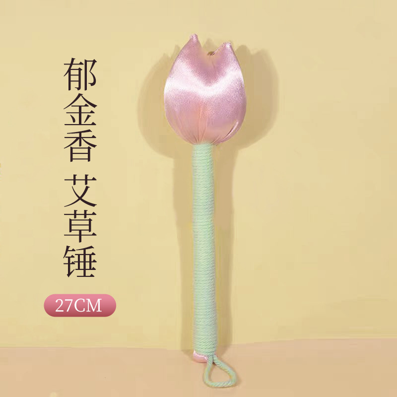 Picture of Handmade Diy Health Hammer Handheld Moxibustion Hammer Massage Hammer Accompanying Hand Ritual Moxibustion Hammer