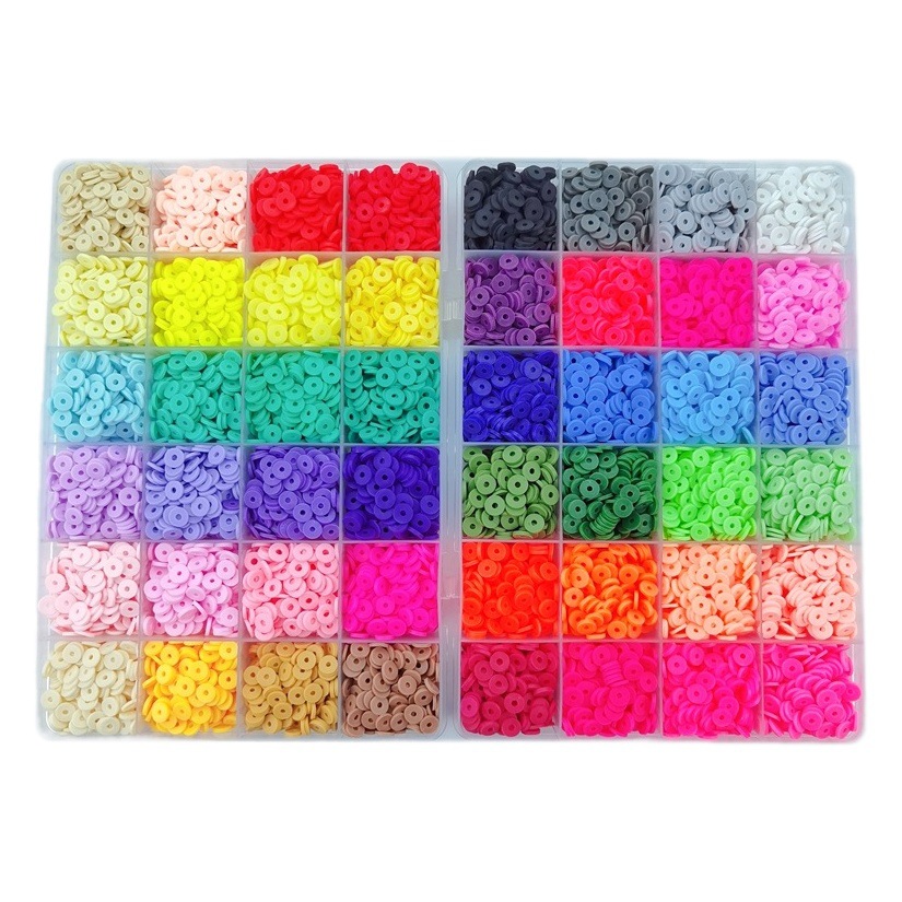 12000 clay beads soft pottery beads handmade jewelry bracelet DIY accessories Amazon cross-border hot sale