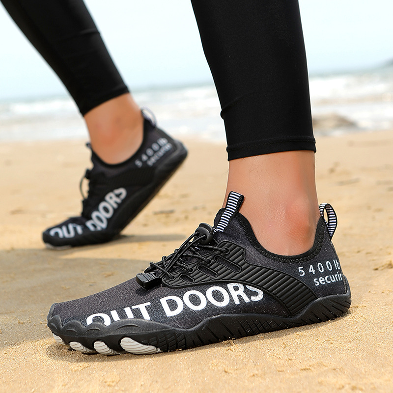 Cross-Border New Indoor Fitness Sports Swimming Shoes for Men, Outdoor Hiking and Mountaineering Shoes for Women, Casual Wading and River Tracing Shoes