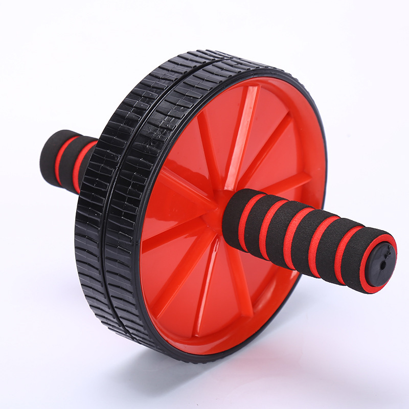 Picture of Wholesale Indoor Double Roulette Wheel Fitness Equipment Outdoor Household Two-wheel Abdominal Artifact Professional Abdominal Muscle Disc Abdominal Wheel